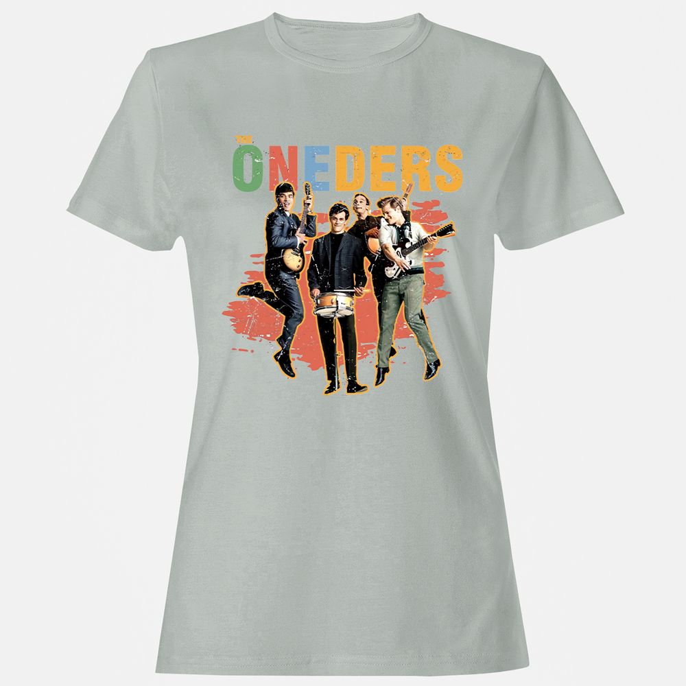 Women's T-Shirt - 3T8DFPL2 - Ash - 2