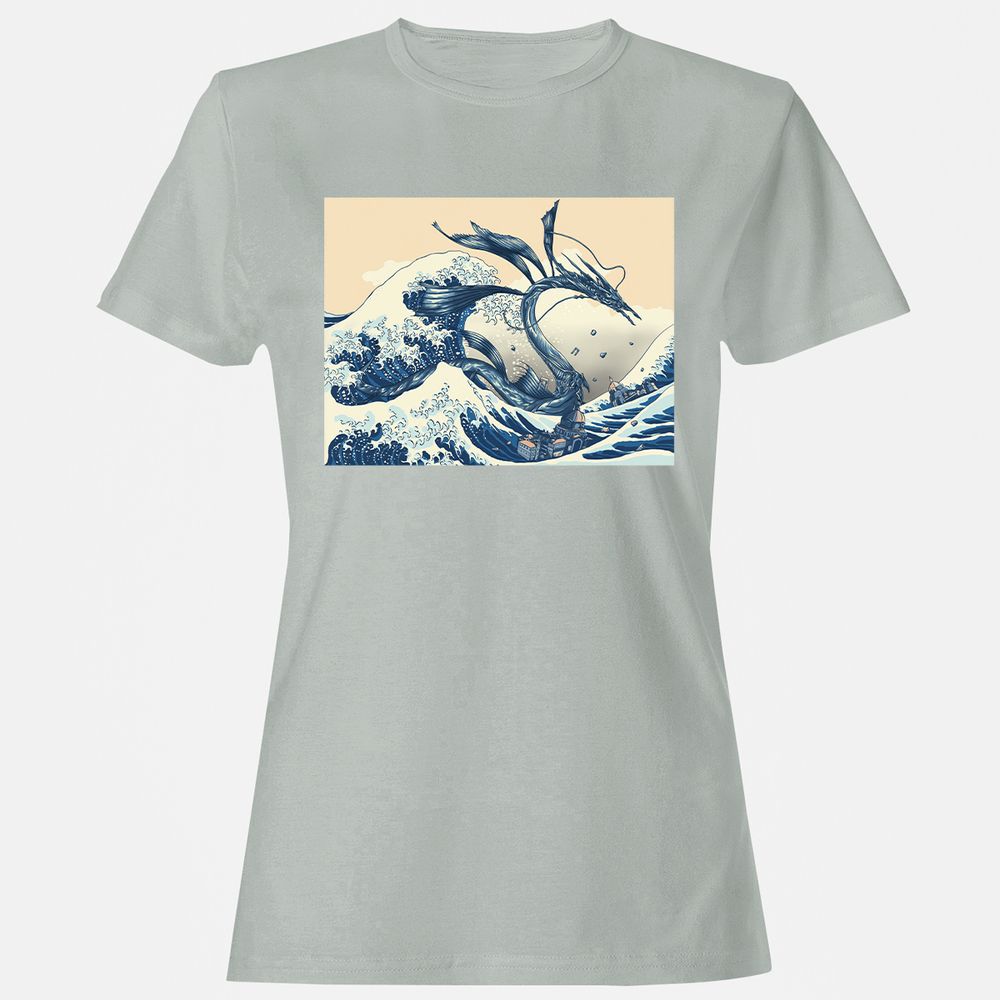 Women's T-Shirt - BG46CBZ3 - Ash - 2