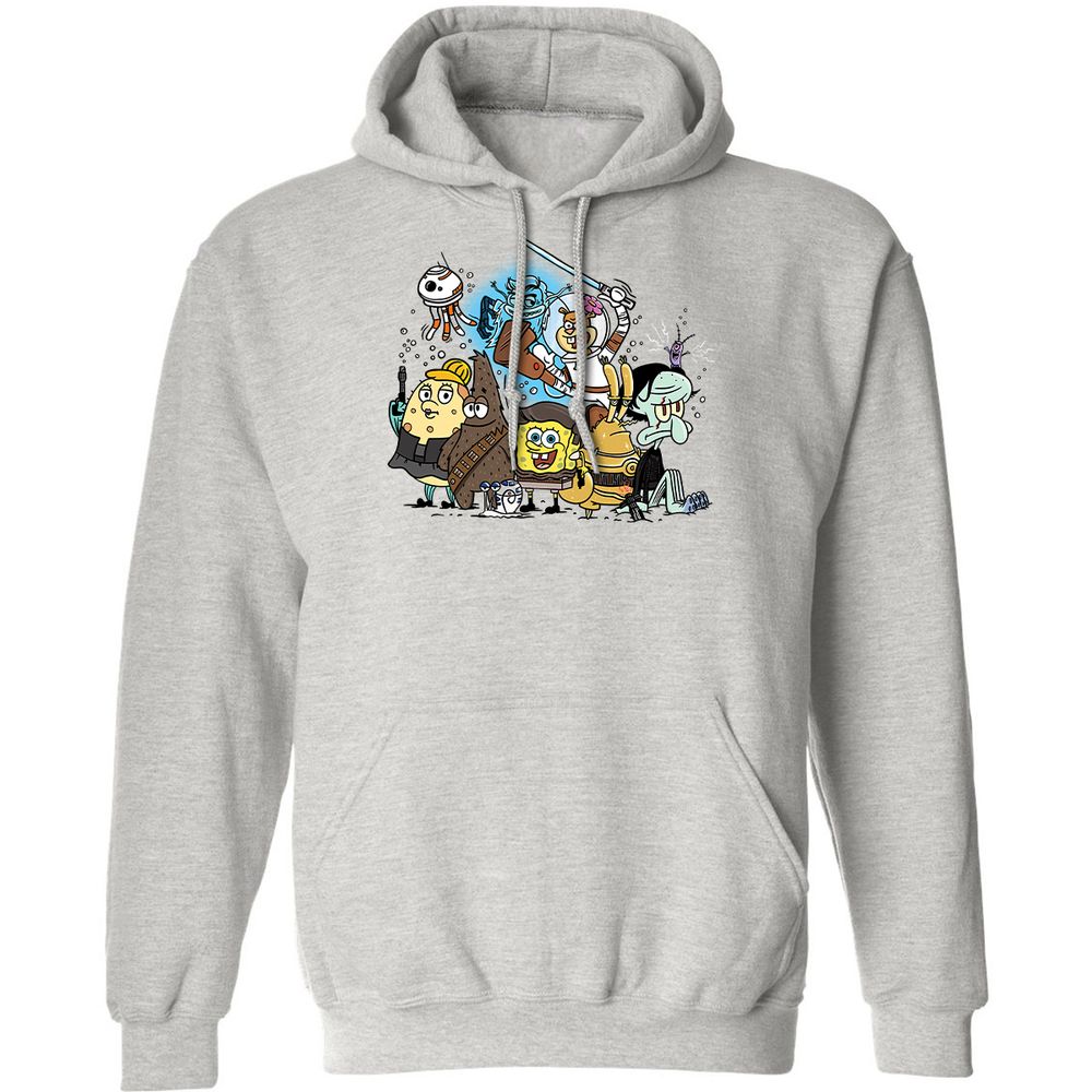 Classic Unisex Hoodie - 3HPKN3VR - Ash - 2