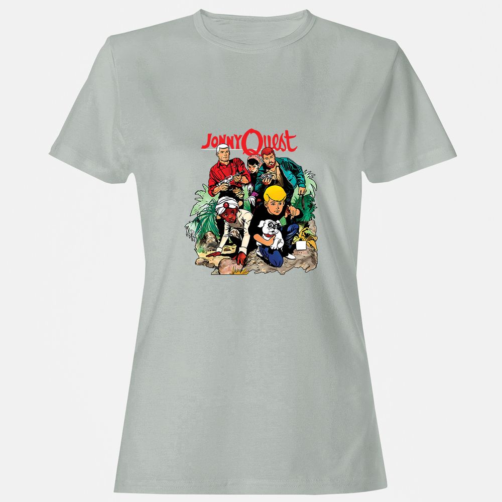 Women's T-Shirt - GXWLRMUY - Ash - 2