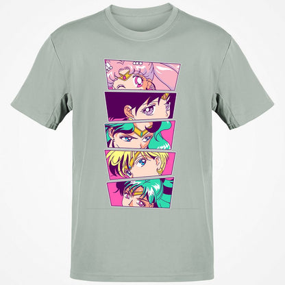 Classic Unisex T-Shirt - Q2AMUS9J - Ash - 2