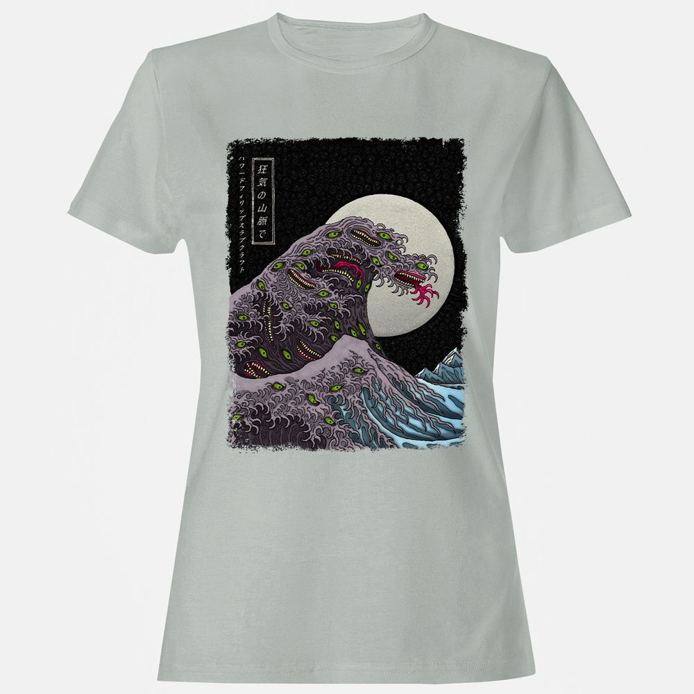 Women's T-Shirt - 4XJ9M66N - Ash - 2