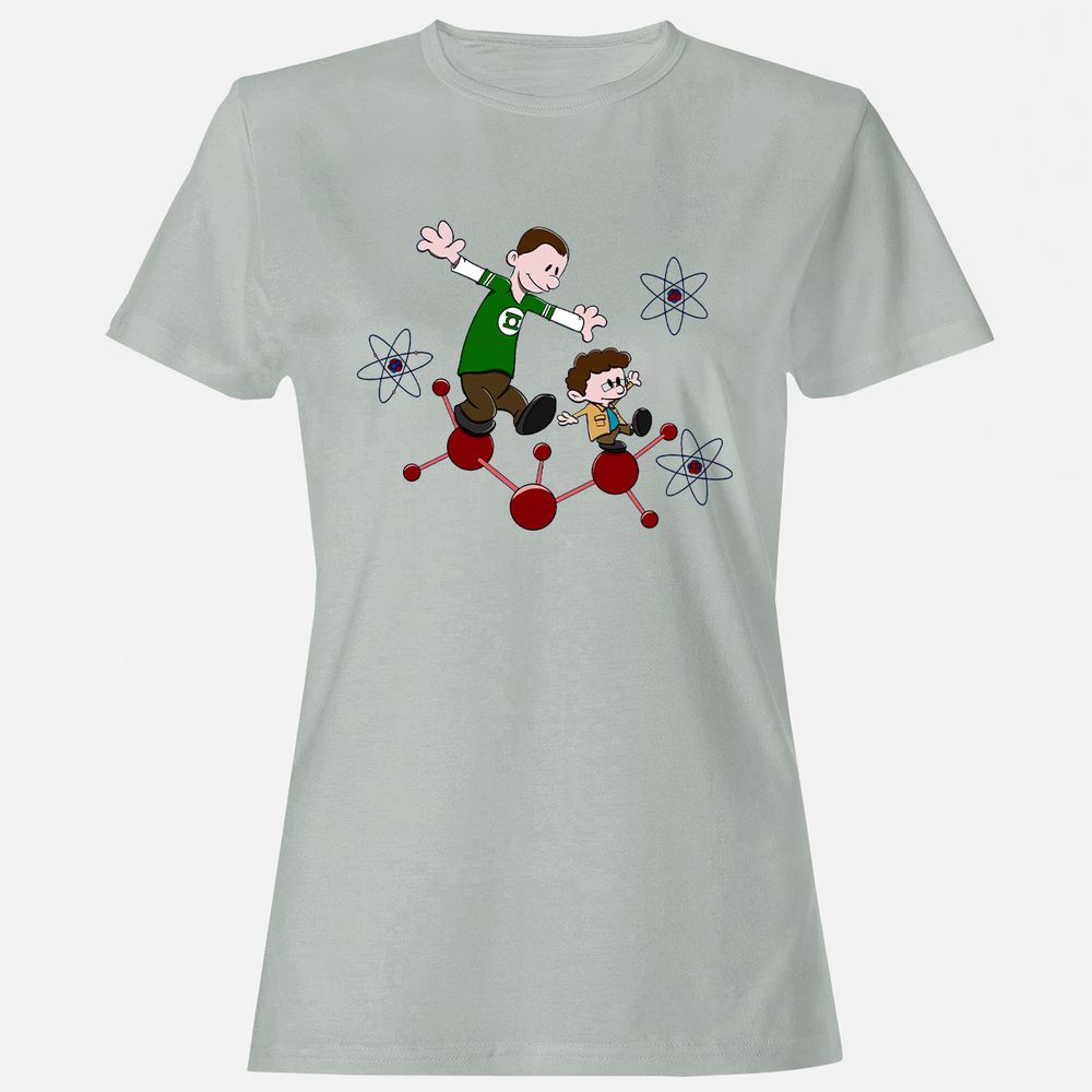 Women's T-Shirt - BUBK5U6R - Ash - 2