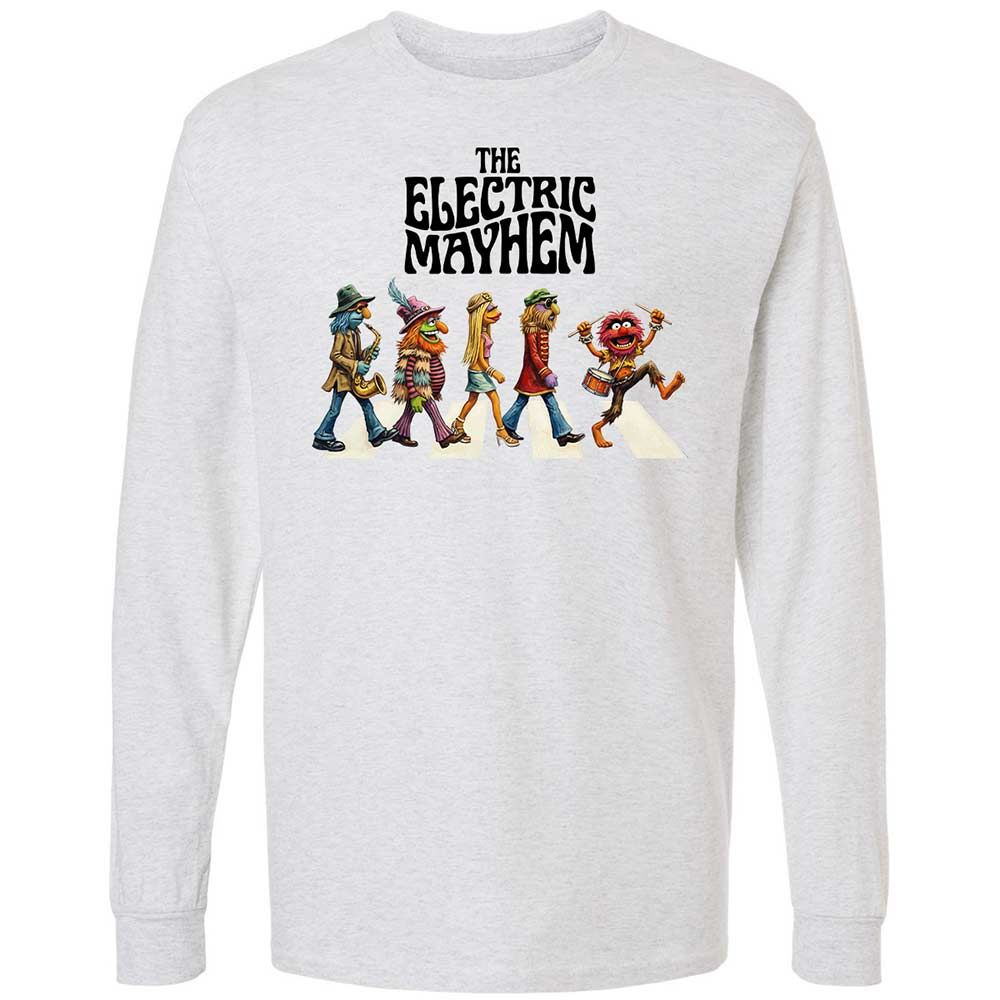 Long Sleeve T-Shirt - E372YMD7 - Ash - 2