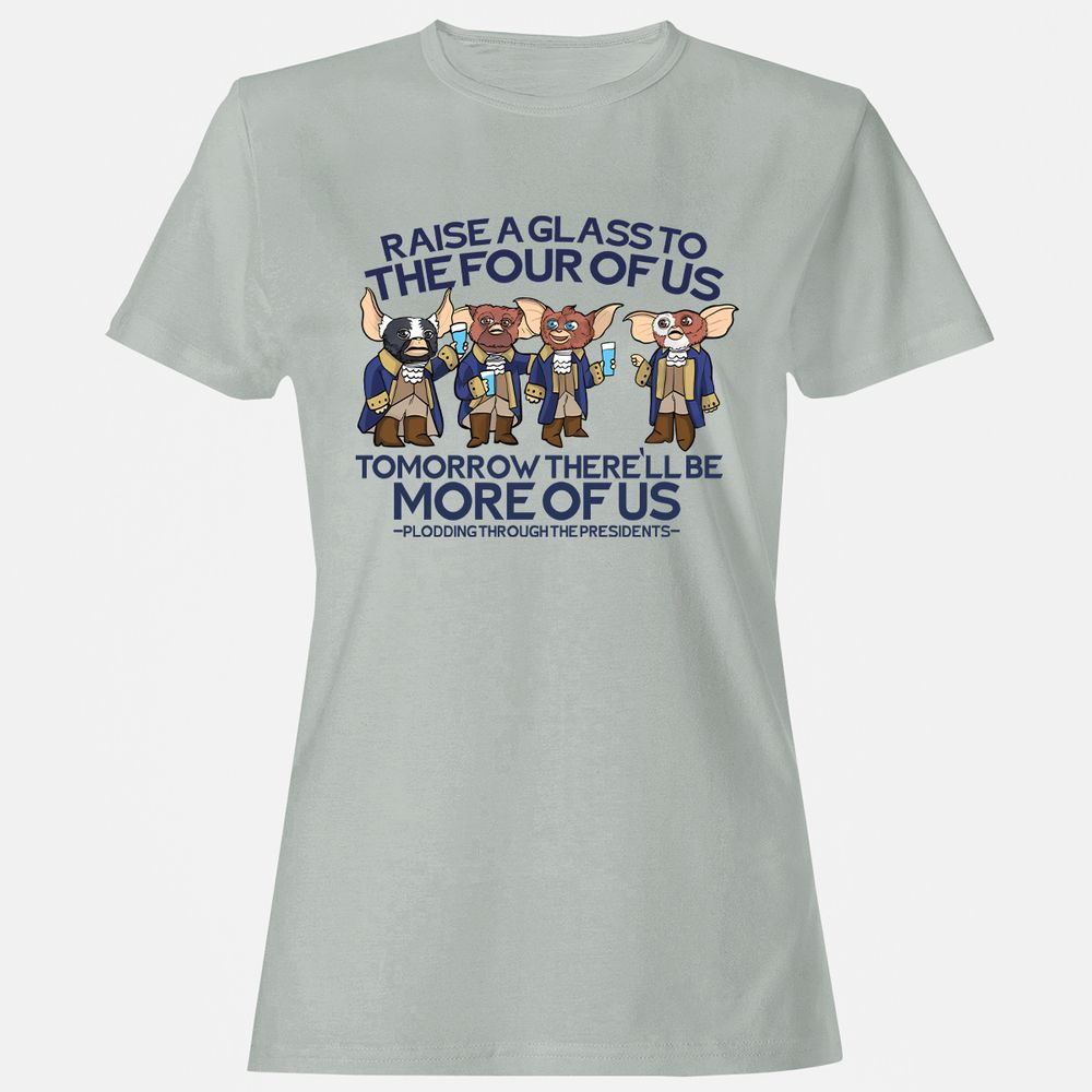 Women's T-Shirt - YZAZG8U2 - Ash - 2