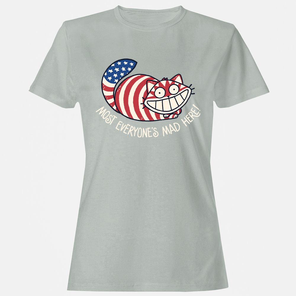 Women's T-Shirt - MKZB2SQS - Ash - 2