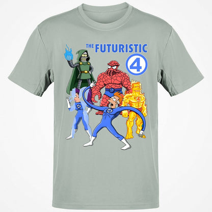 Classic Unisex T-Shirt - RX9XBK8M - Ash - 2