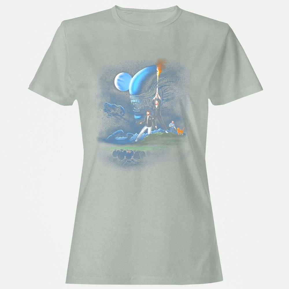 Women's T-Shirt - KM724W8T - Ash - 2