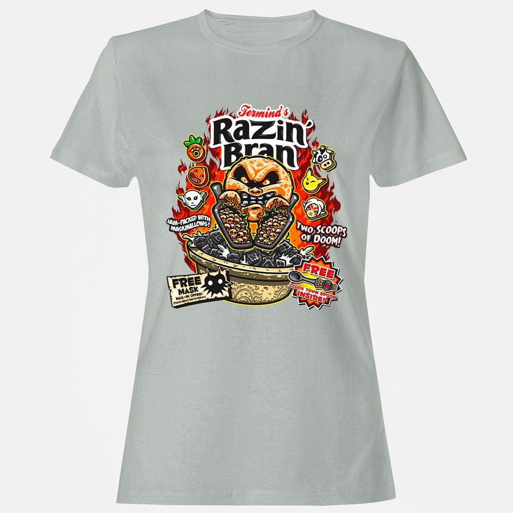 Women's T-Shirt - T4B3CSAZ - Ash - 2