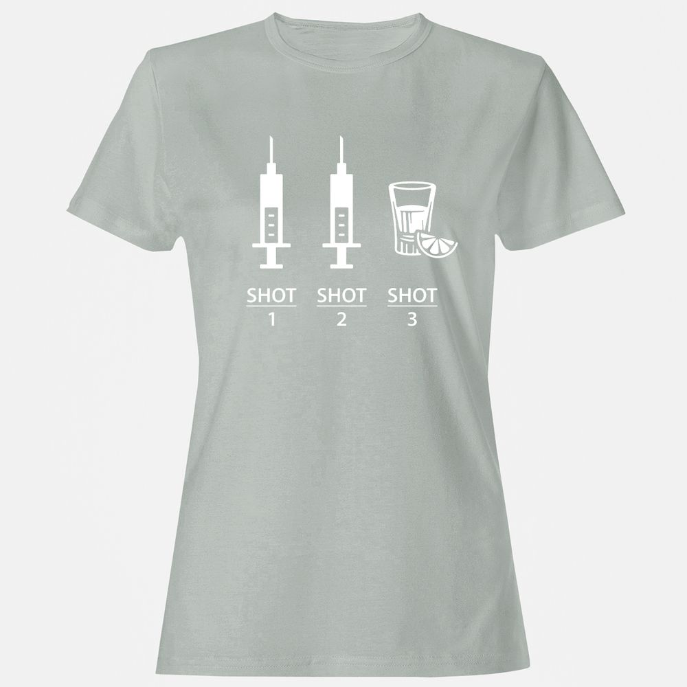 Women's T-Shirt - MXQSQJR2 - Ash - 2