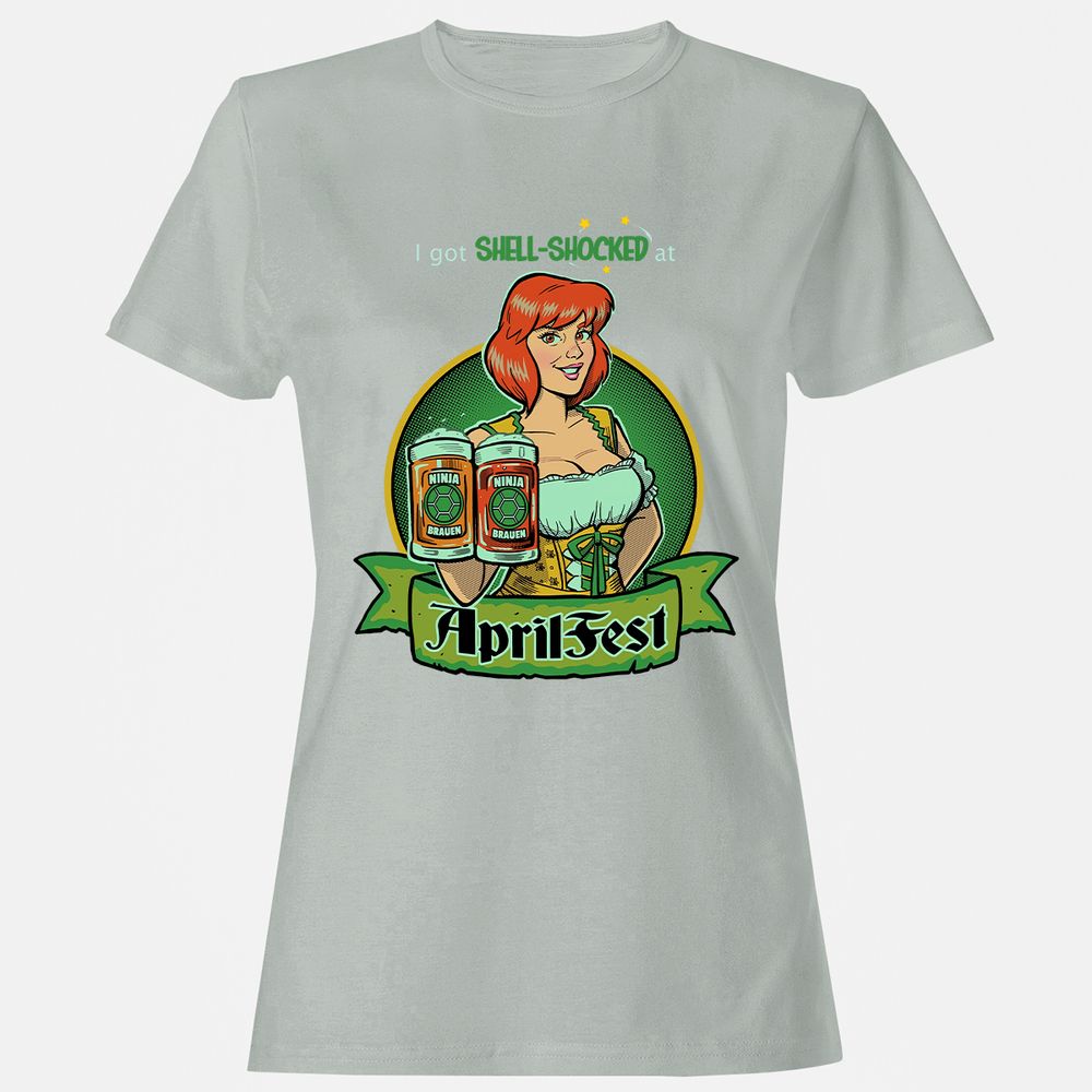 Women's T-Shirt - 5LAQG1SE - Ash - 2