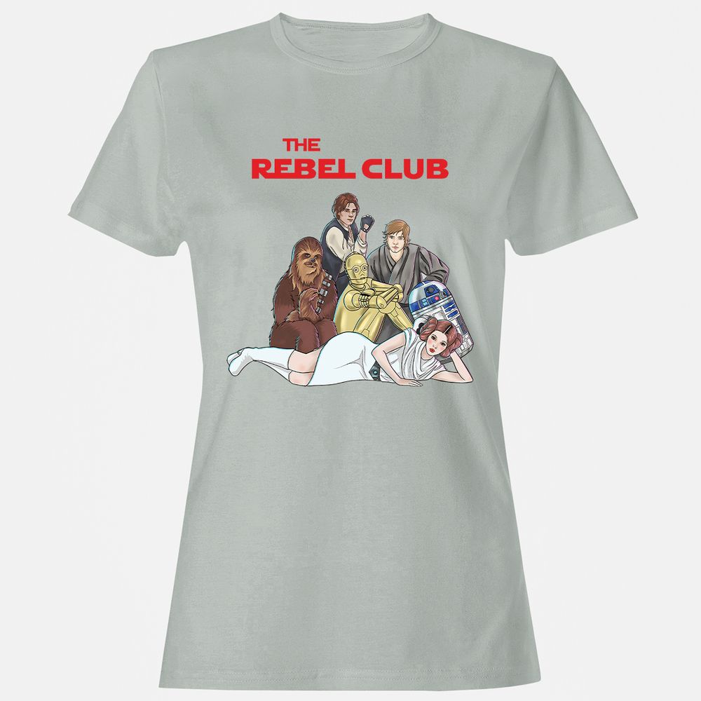 Women's T-Shirt - GG4UZE7P - Ash - 2