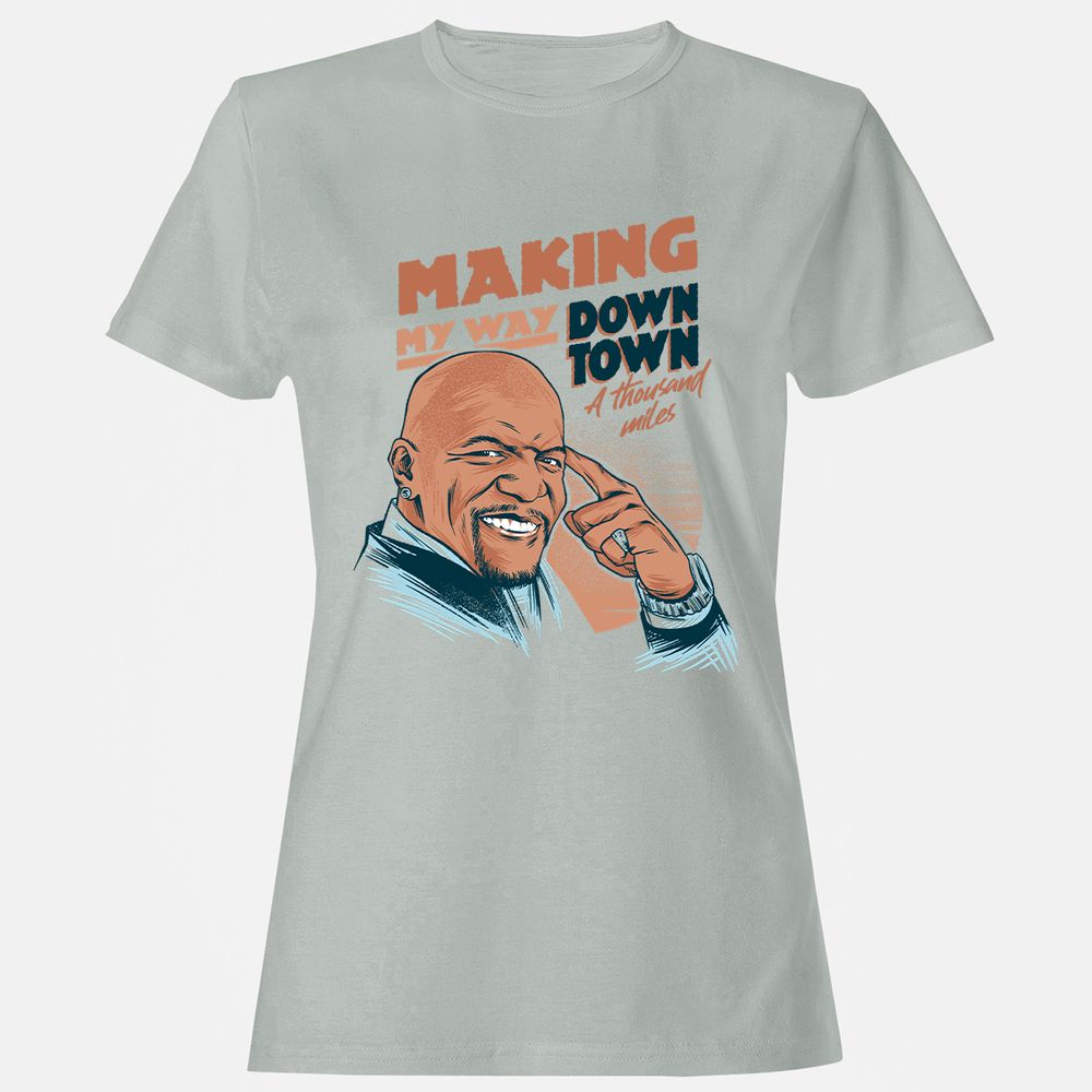 Women's T-Shirt - FM85PE2B - Ash - 2
