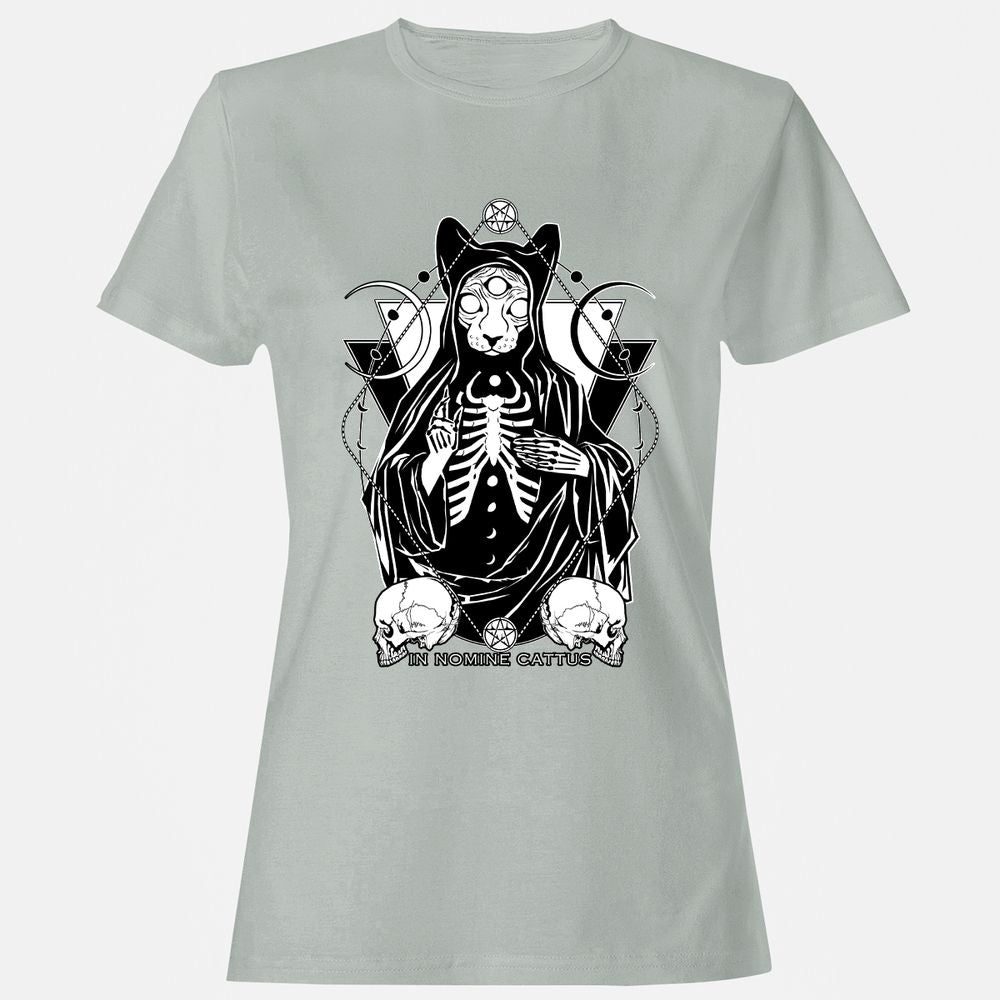 Women's T-Shirt - GCUXASKT - Ash - 2