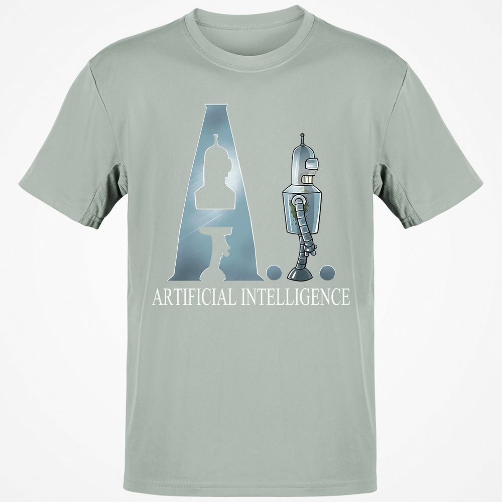 Classic Unisex T-Shirt - N124MVDD - Ash - 2