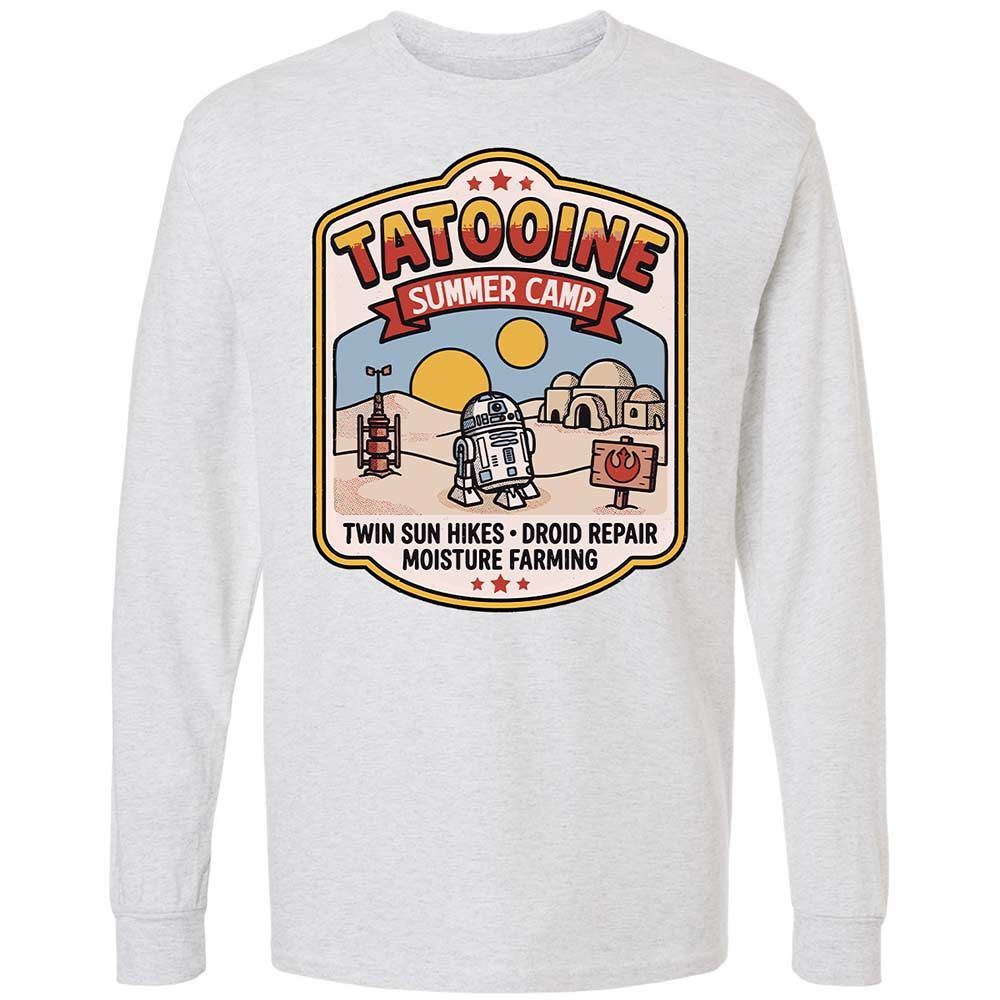Long Sleeve T-Shirt - YHLRYSY7 - Ash - 2