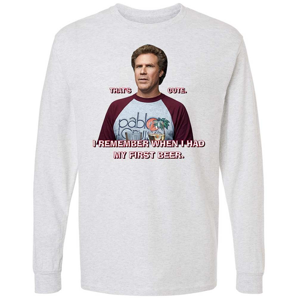 Long Sleeve T-Shirt - SJRBLKZ4 - Ash - 2