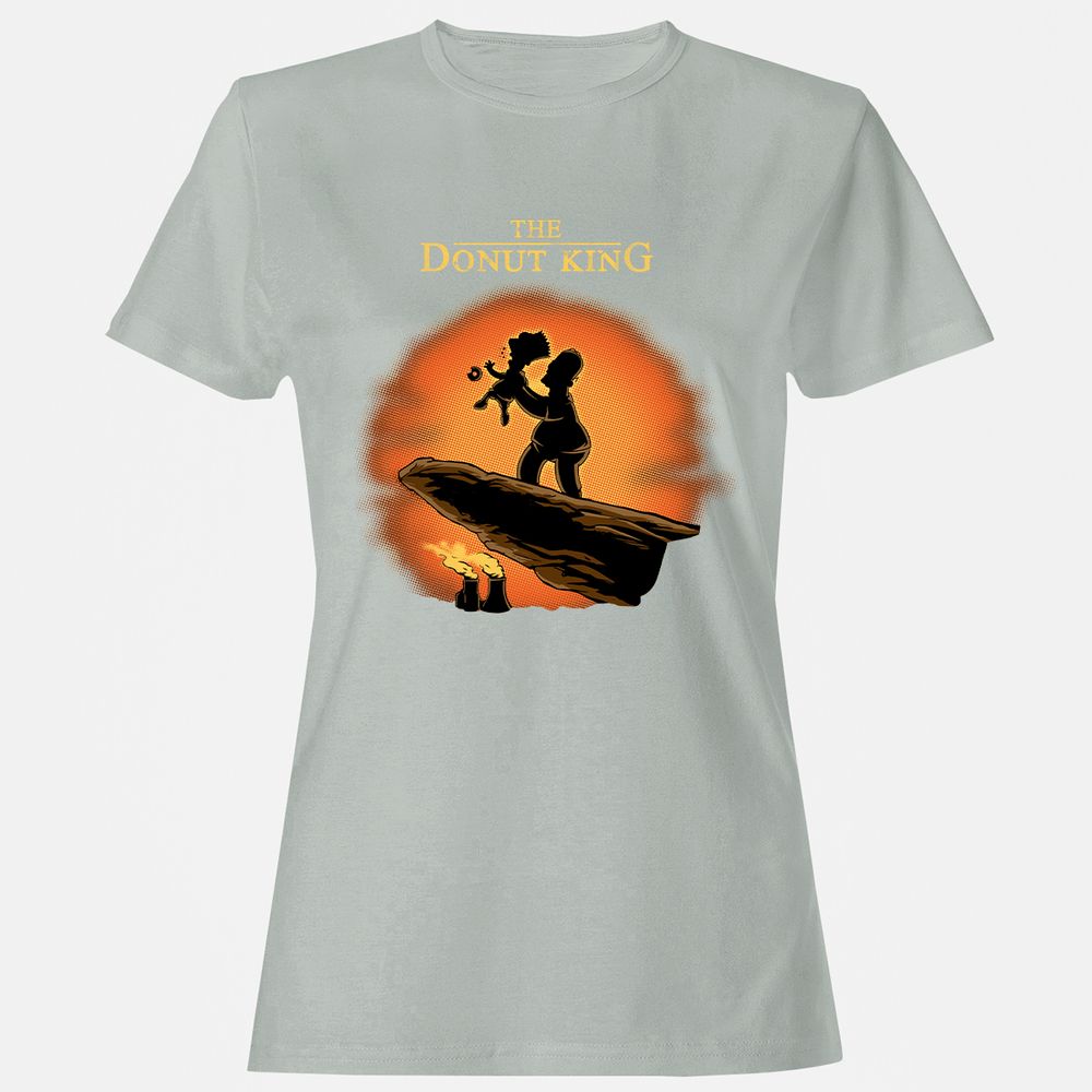 Women's T-Shirt - 62XE2T9U - Ash - 2