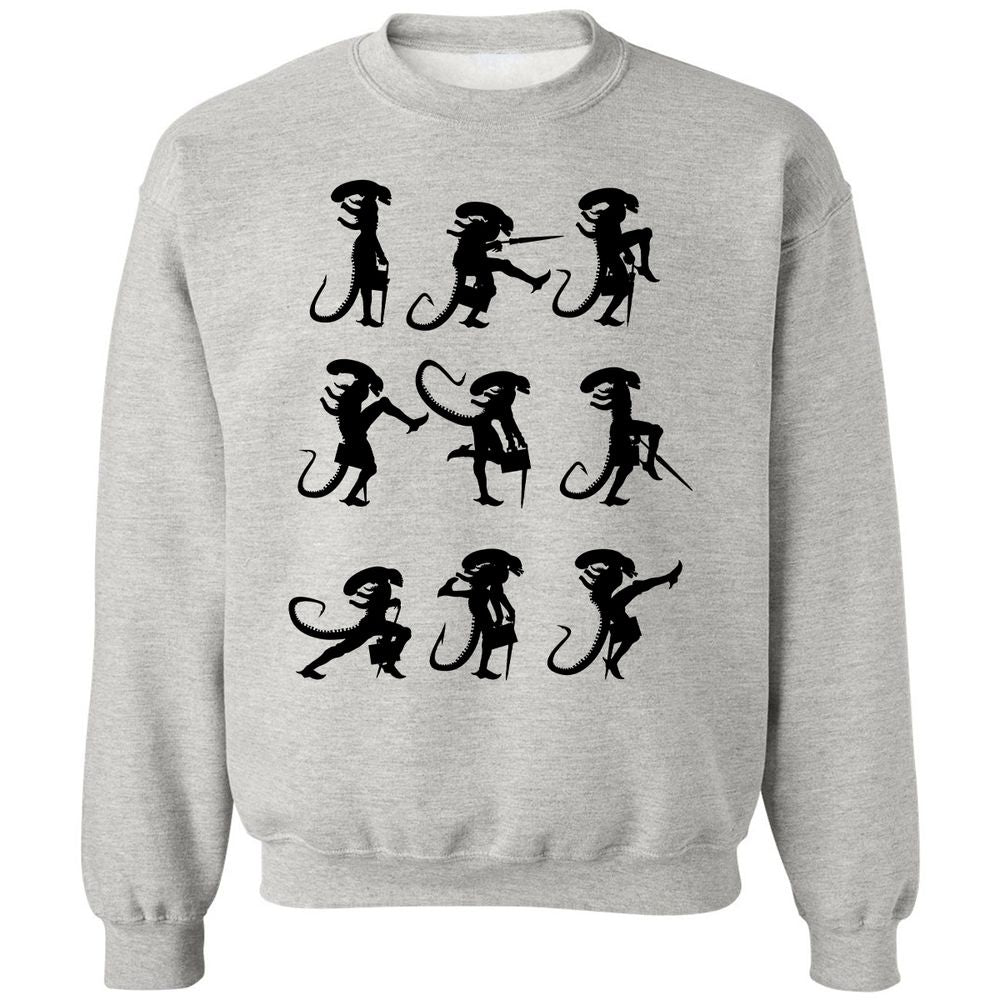 Classic Unisex Sweatshirt - EBZKA8NG - Ash - 2