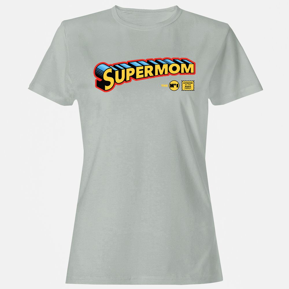 Women's T-Shirt - 428BG5ZZ - Ash - 2