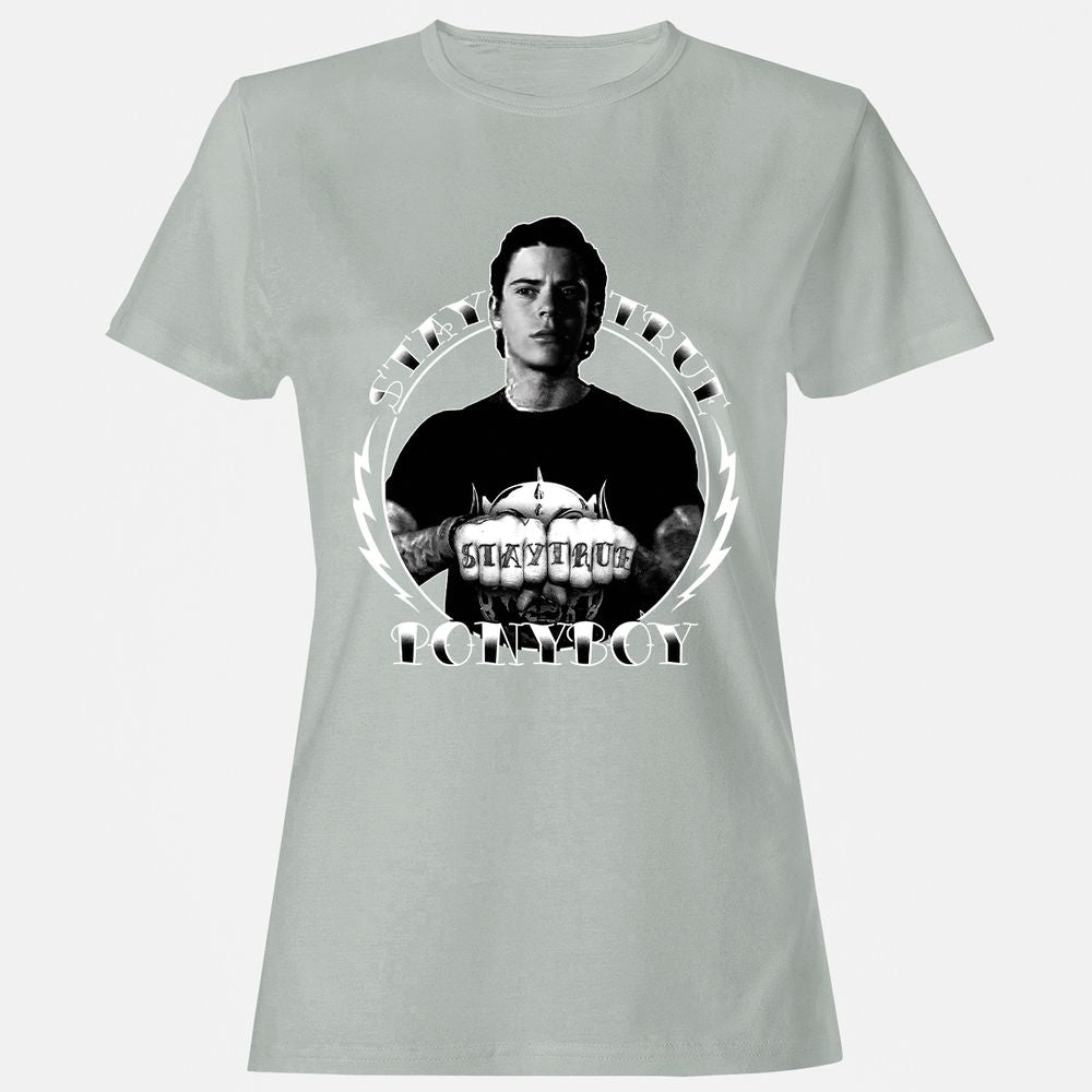 Women's T-Shirt - EGSXRKEE - Ash - 2