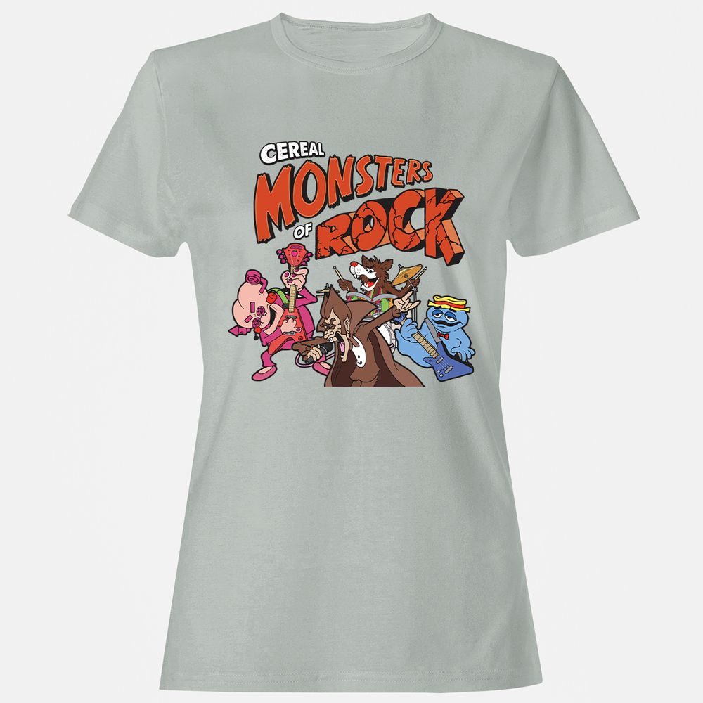 Women's T-Shirt - 4GYDJ2E9 - Ash - 2