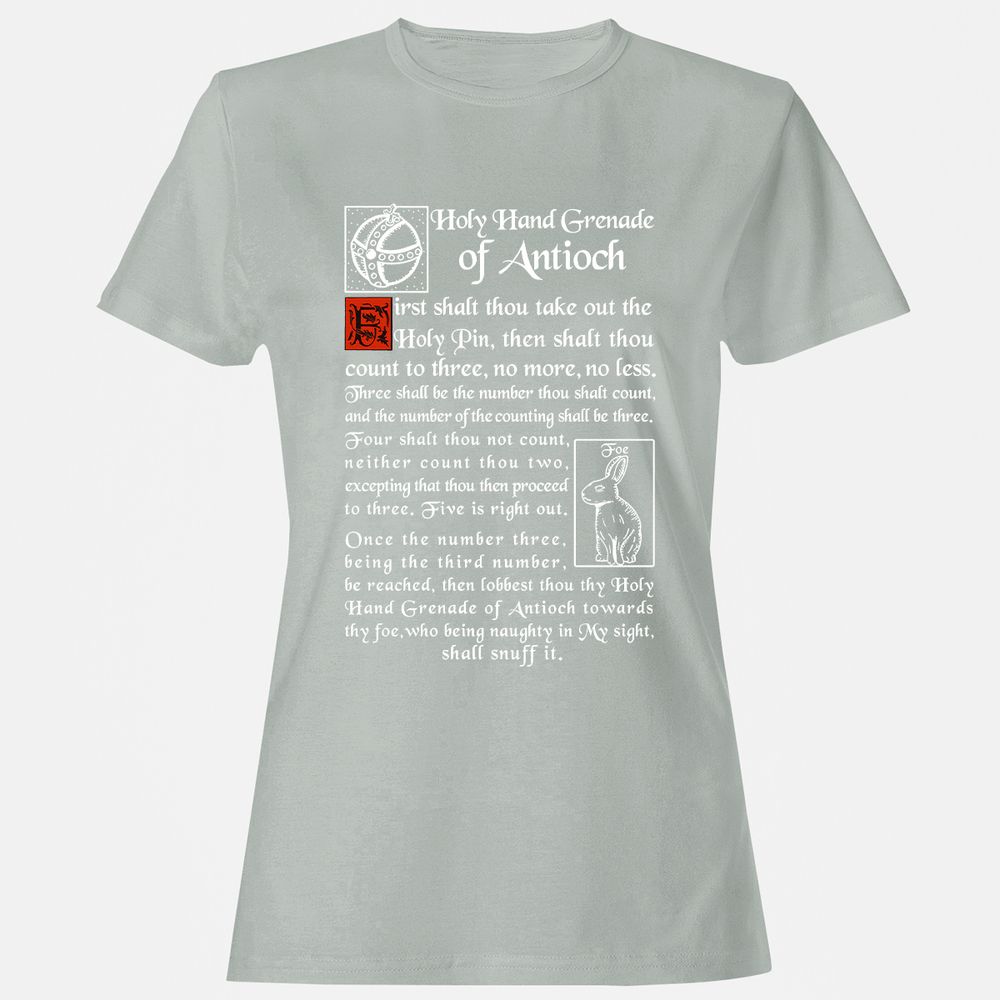 Women's T-Shirt - QKKVGXB8 - Ash - 2