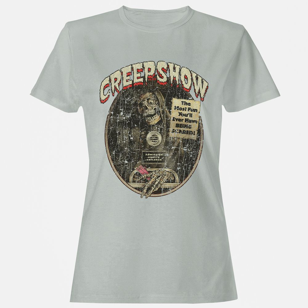 Women's T-Shirt - EUQ46MK3 - Ash - 2