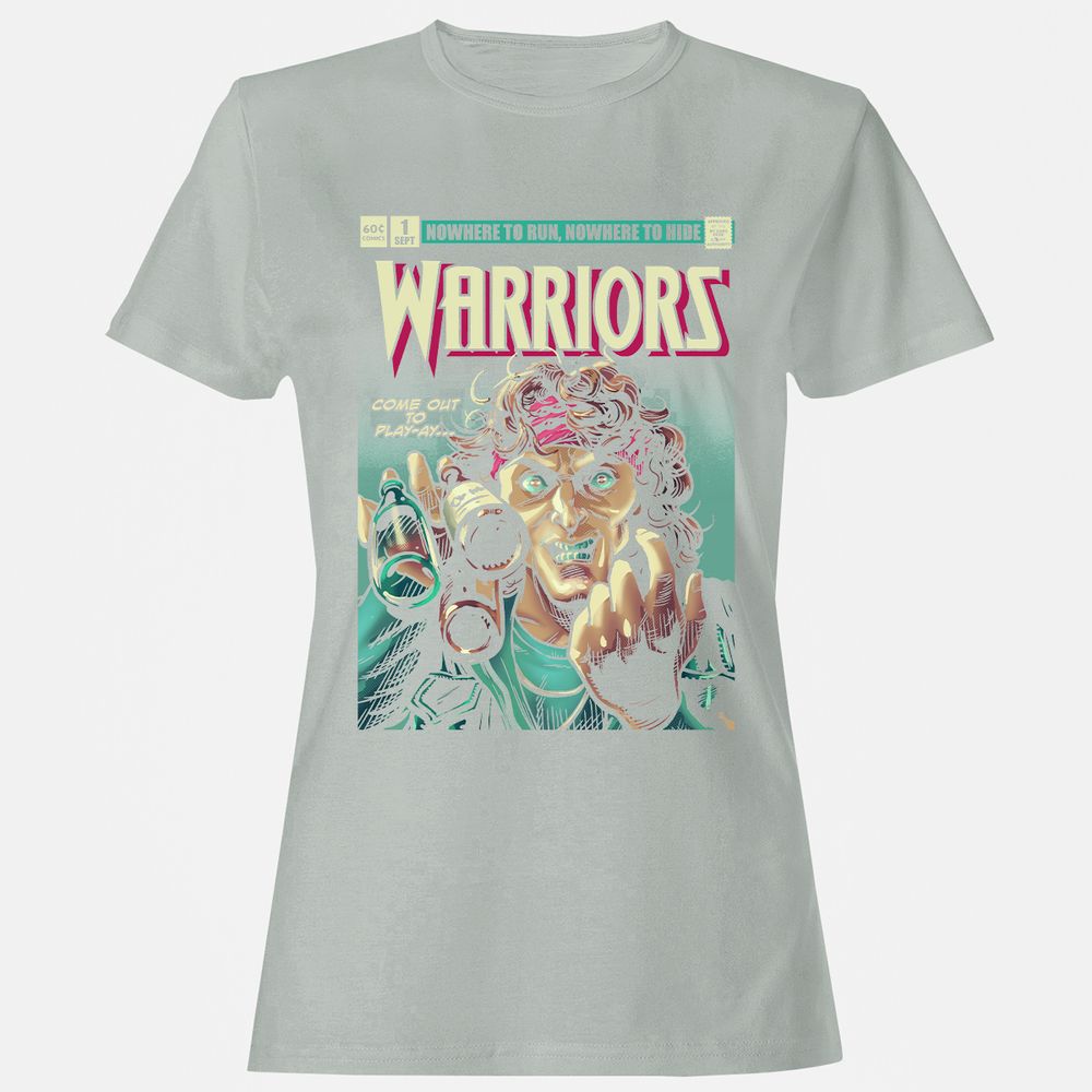 Women's T-Shirt - CRDZB34E - Ash - 2