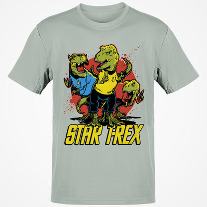 Classic Unisex T-Shirt - X49RHRLB - Ash - 2