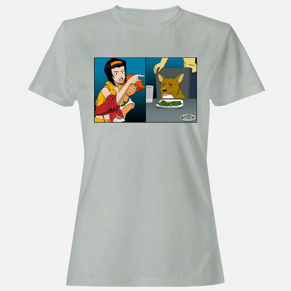 Women's T-Shirt - A3HDH2EF - Ash - 2