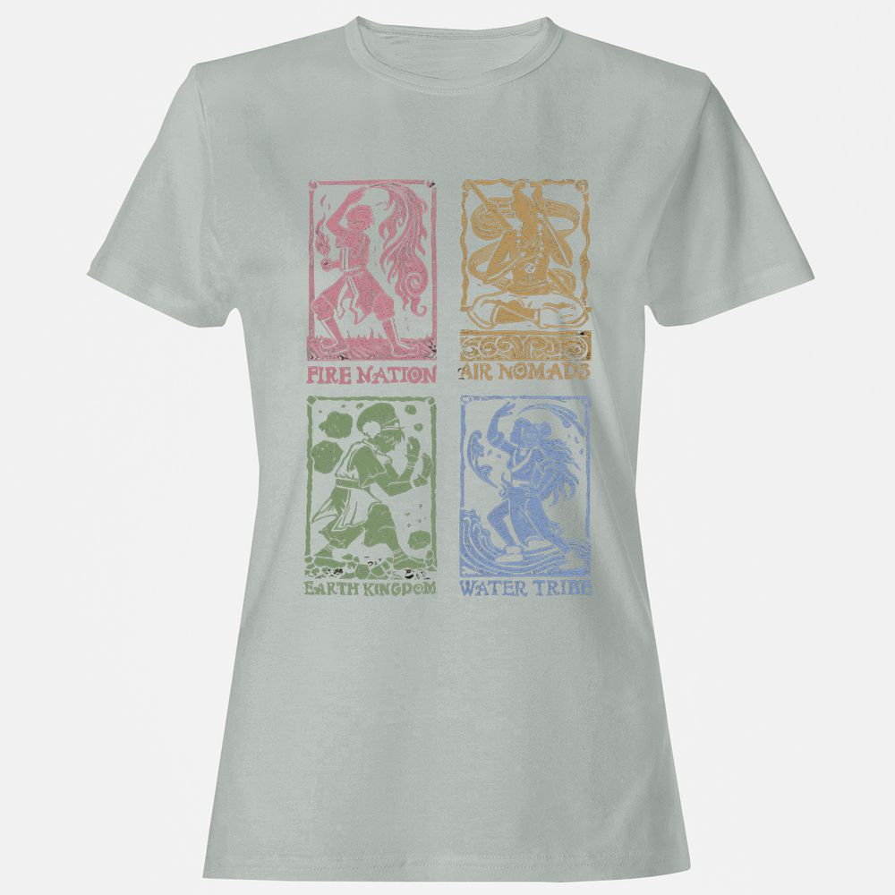 Women's T-Shirt - VX4H667H - Ash - 2