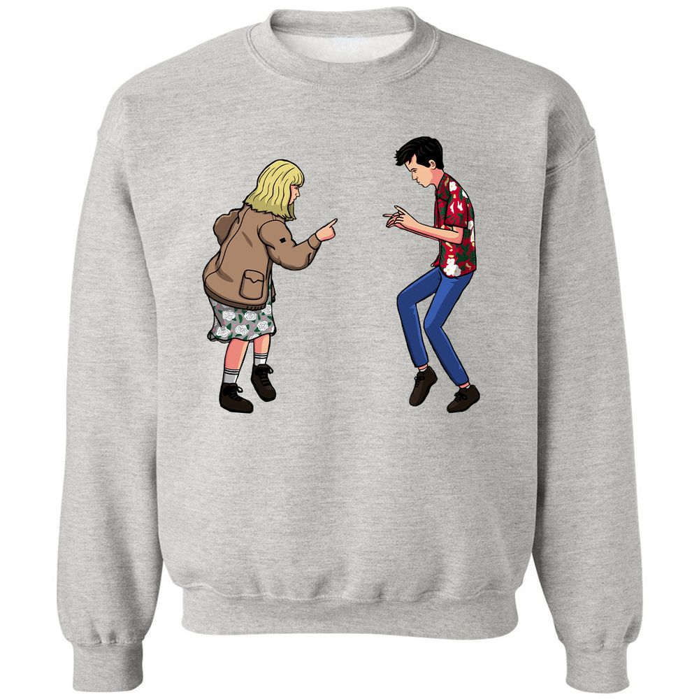 Classic Unisex Sweatshirt - C7UL1B9F - Ash - 2