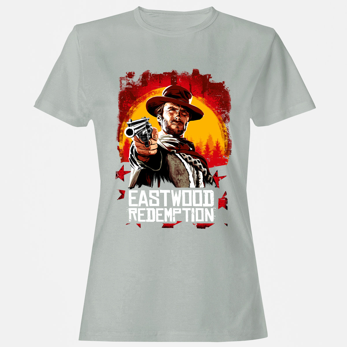 Women's T-Shirt - PF44AEER - Ash - 2