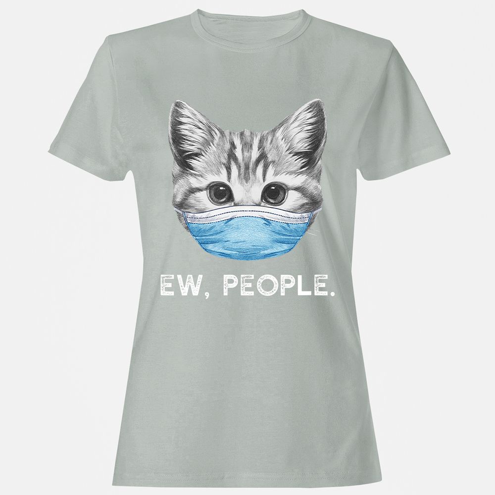 Women's T-Shirt - EBY2YF11 - Ash - 2