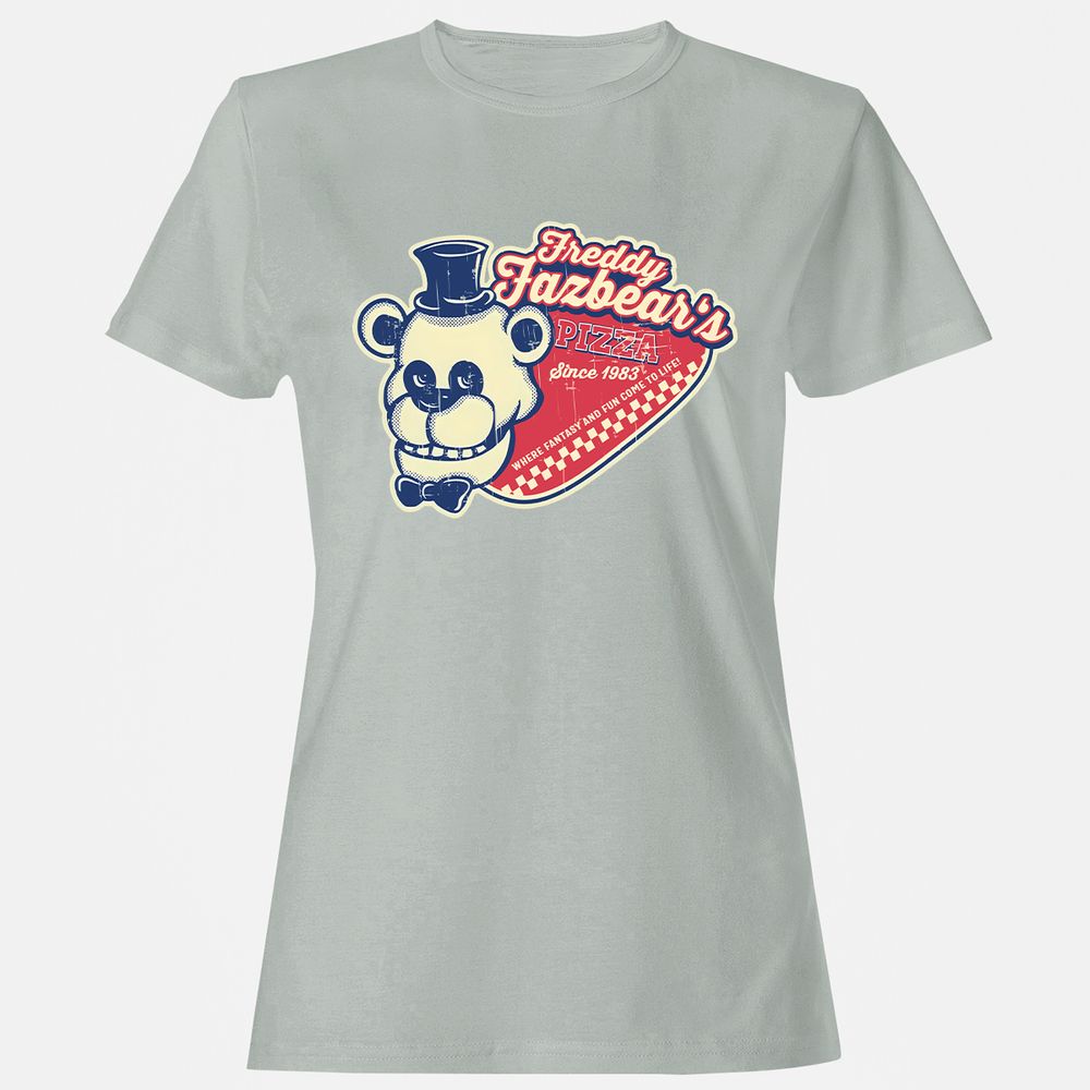 Women's T-Shirt - ZGQCU965 - Ash - 2