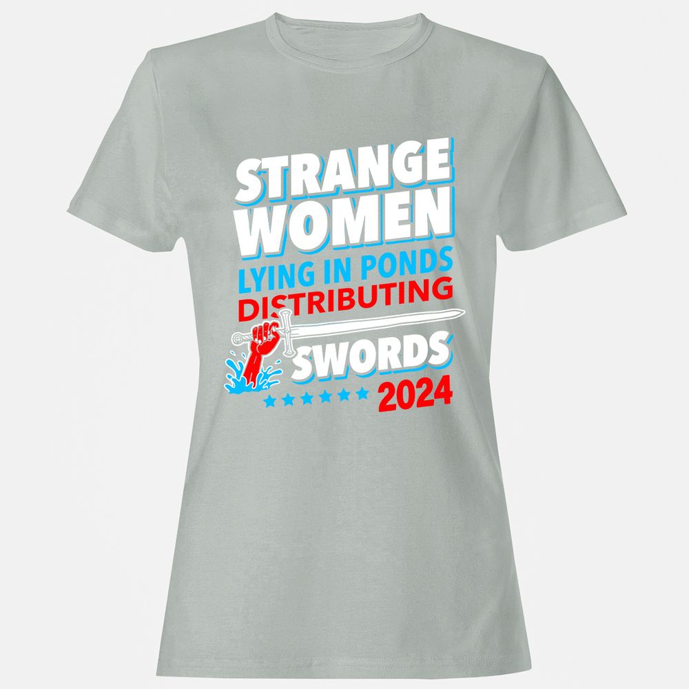 Women's T-Shirt - DHKXHTAB - Ash - 2