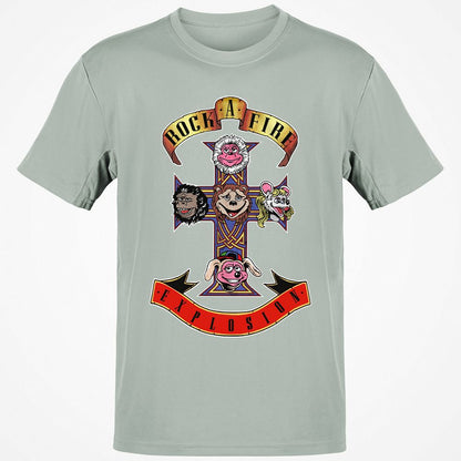 Classic Unisex T-Shirt - QVY2L4WZ - Ash - 2