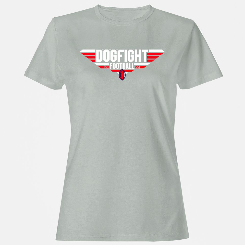 Women's T-Shirt - A1YKX6KW - Ash - 2