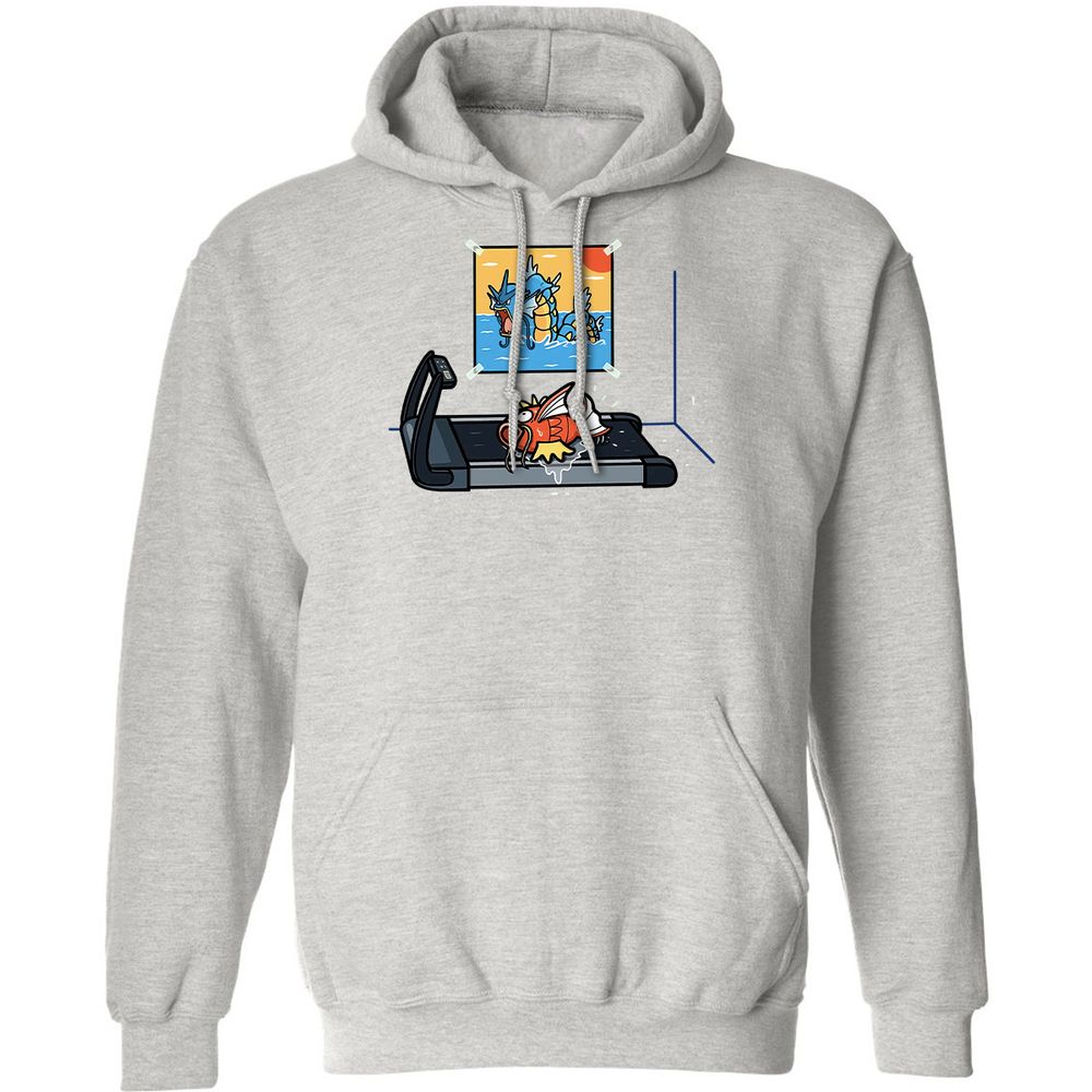 Classic Unisex Hoodie - H8TFX1EC - Ash - 2