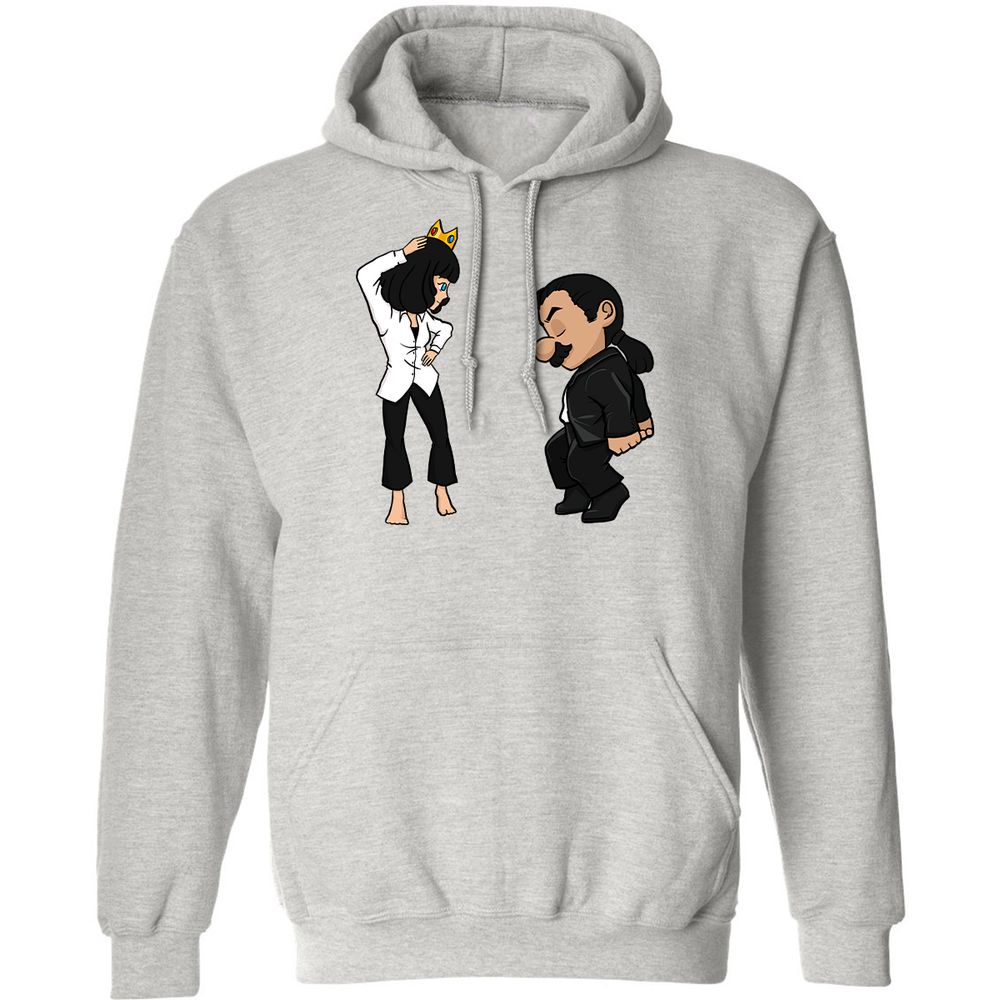 Classic Unisex Hoodie - 9MJ6MQYE - Ash - 2