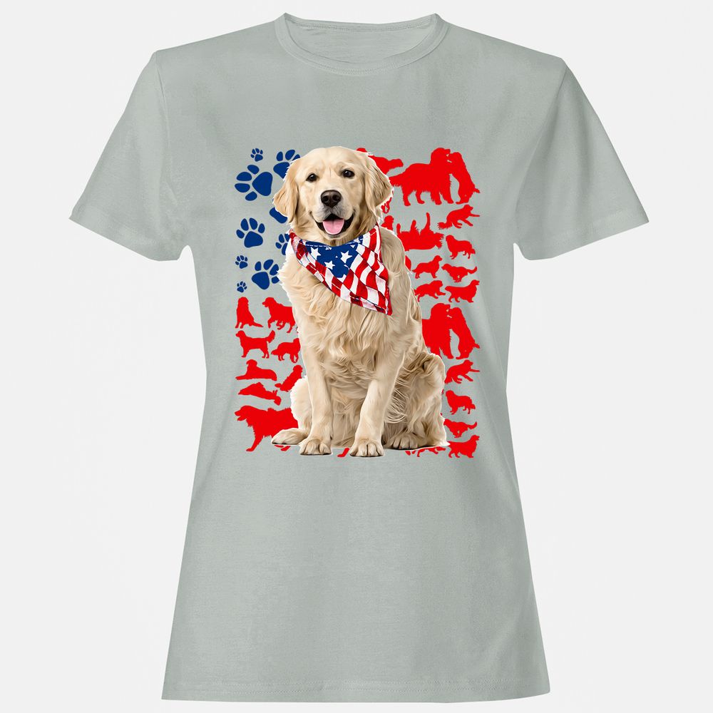 Women's T-Shirt - HTL7BJ96 - Ash - 2