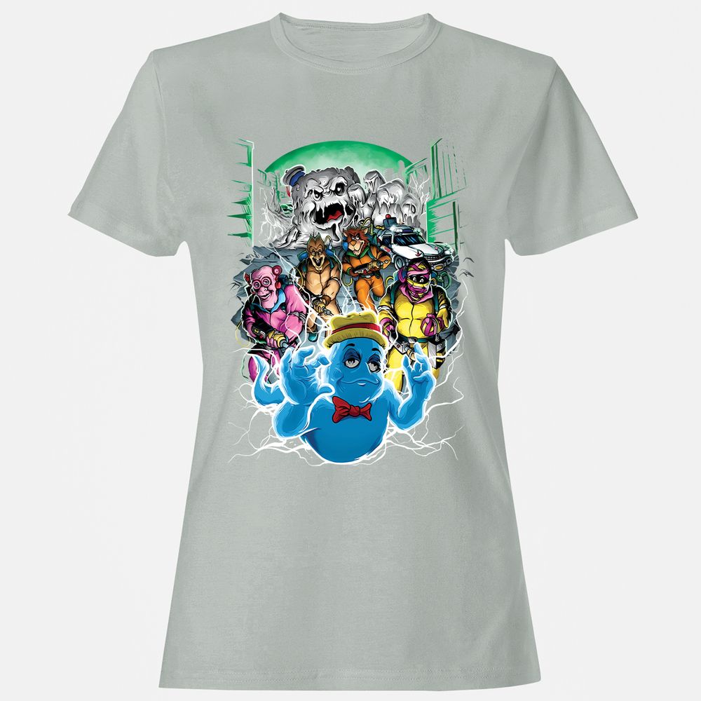 Women's T-Shirt - 85K9U32K - Ash - 2