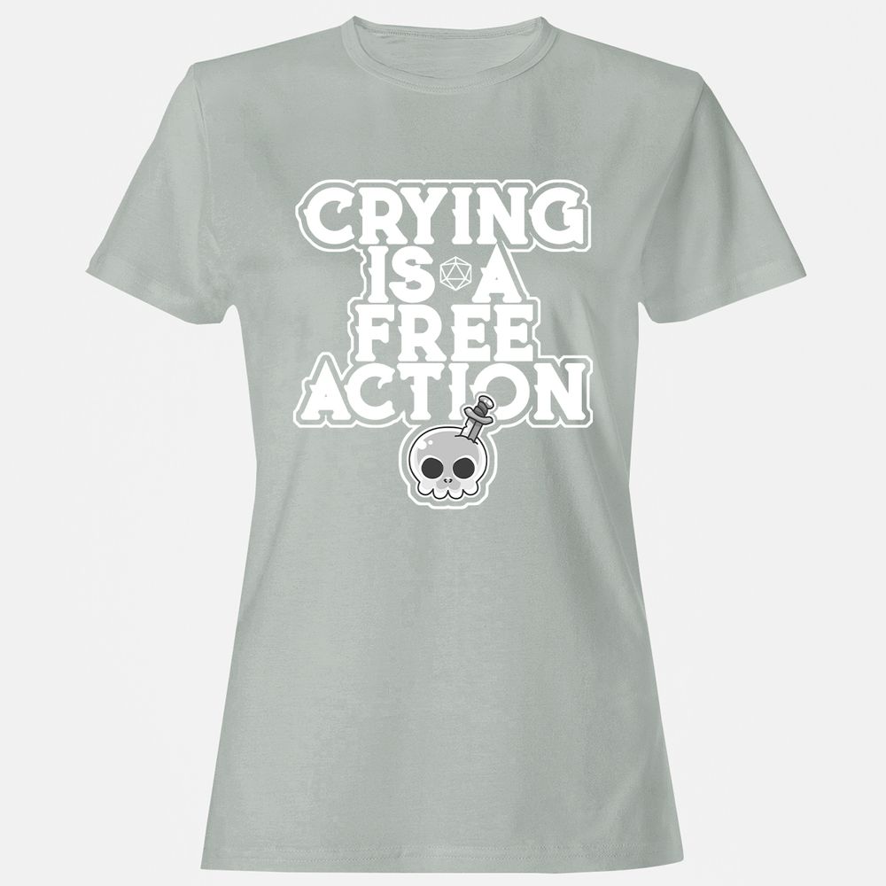 Women's T-Shirt - WMDSG436 - Ash - 2