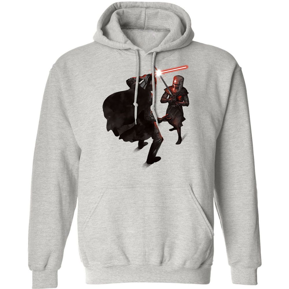 Classic Unisex Hoodie - K2Y9WWCZ - Ash - 2