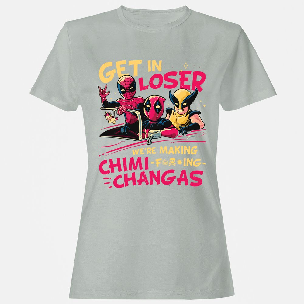 Women's T-Shirt - H3REQ1K9 - Ash - 2