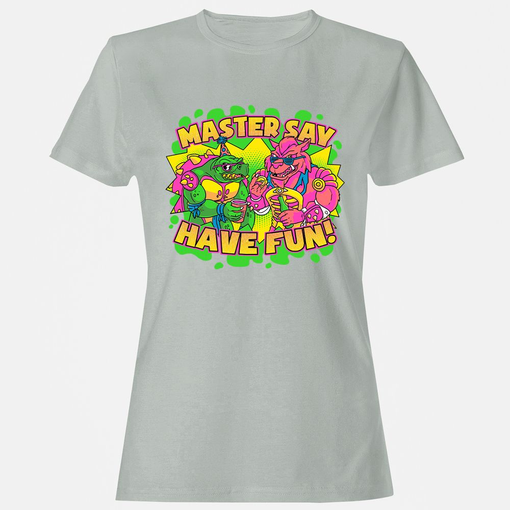 Women's T-Shirt - QCKKSWMU - Ash - 2