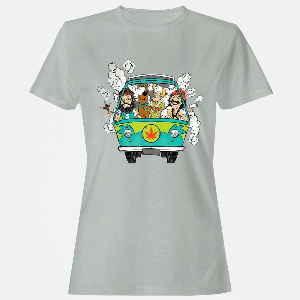 Women's T-Shirt - 8MAN6W84 - Ash - 2