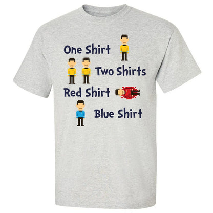 Red Shirt, Blue Shirt - Ash - 2