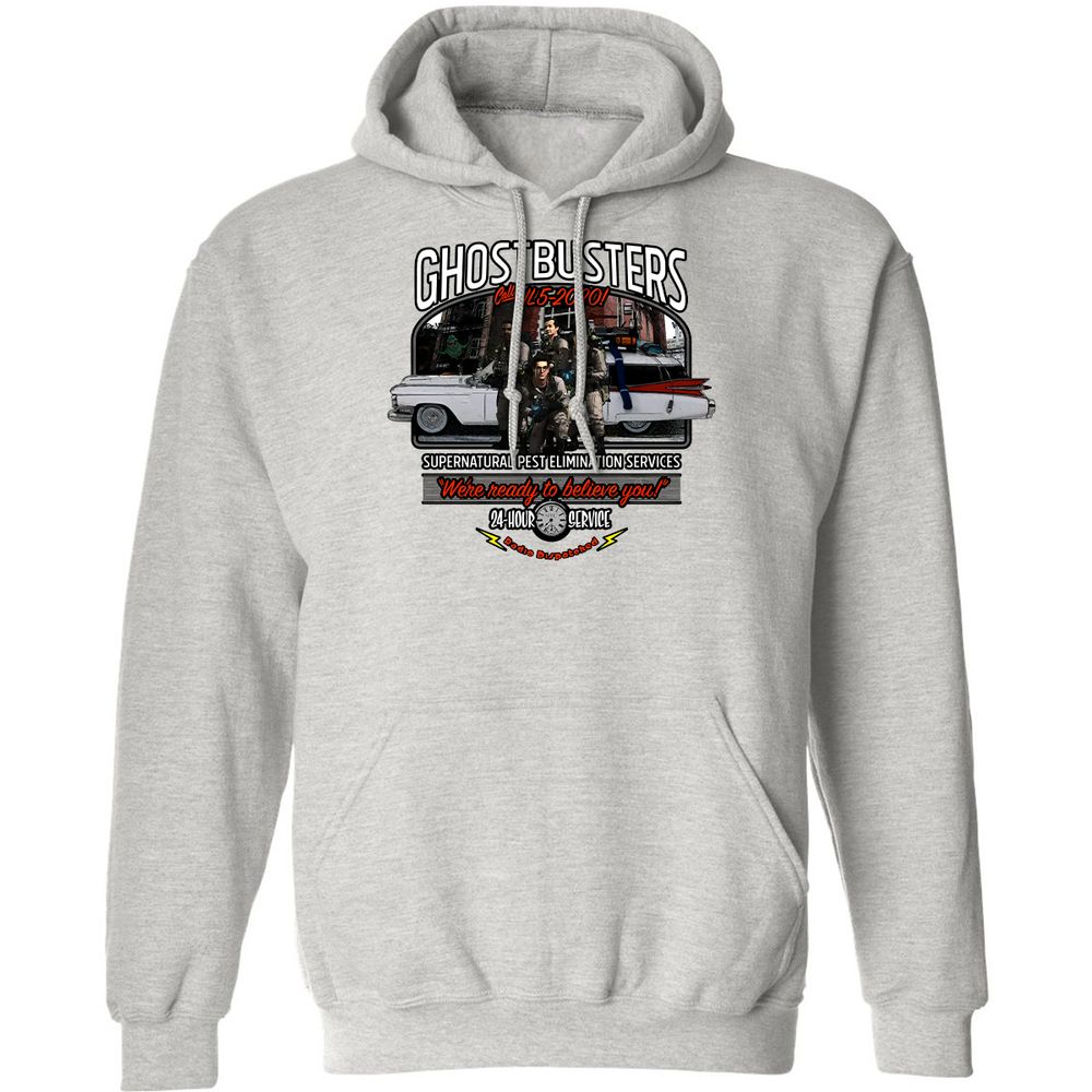 Classic Unisex Hoodie - D3N75H2W - Ash - 2